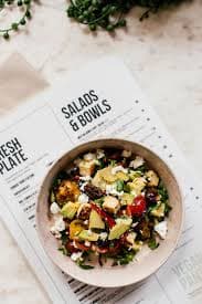 Haloumi & Roast Veg Salad