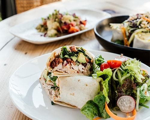 Med Chicken Wrap